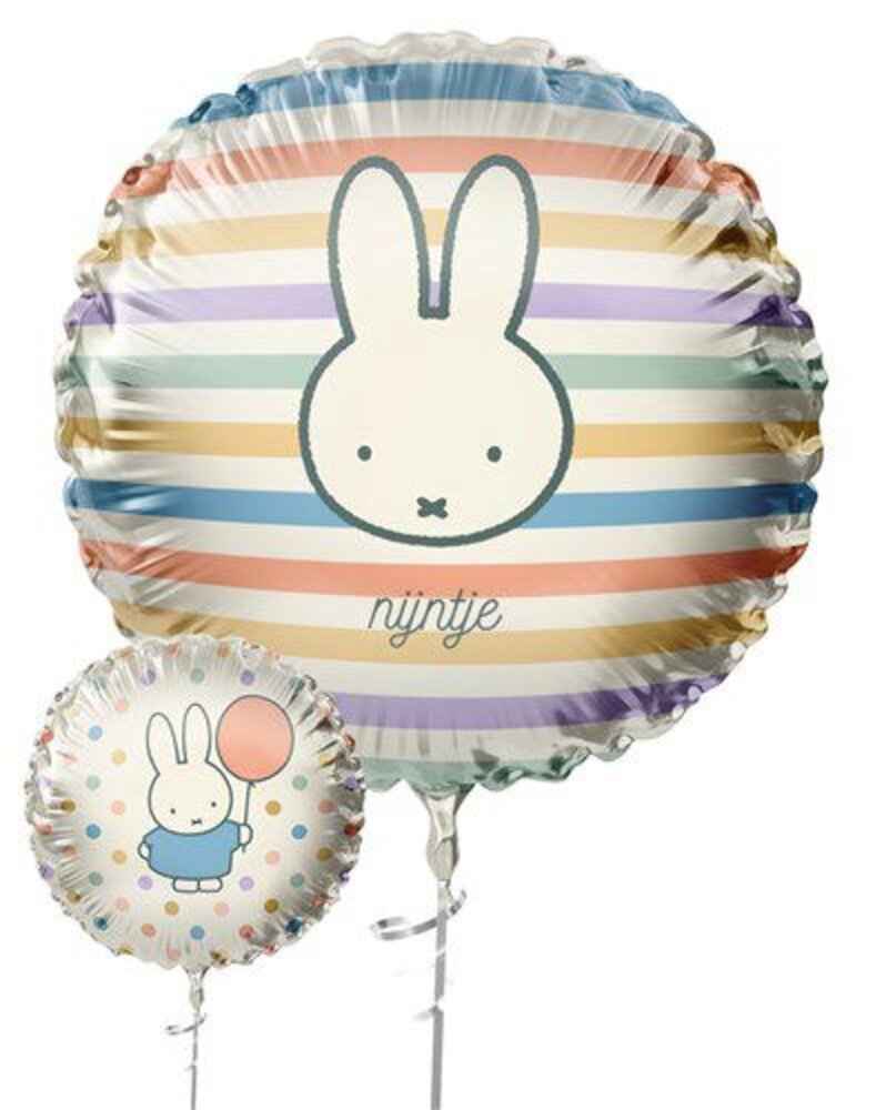 Haza - Witbaard Miffy Foil Balloon 45cm | per piece
