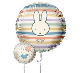 Haza - Witbaard Nijntje Folie Ballon 45cm | per stuk Haza - Witbaard Nijntje Folie Ballon 45cm | per stuk