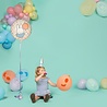 Haza - Witbaard Ballon en aluminium Miffy 45 cm | à l'unité Haza - Witbaard Ballon en aluminium Miffy 45 cm | à l'unité