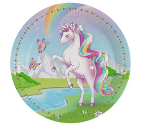 Riethmüller Unicorn Dreams Borden 23cm | 8 stuks