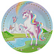 Riethmüller Assiettes Rêves de Licorne 23 cm | 8 pièces