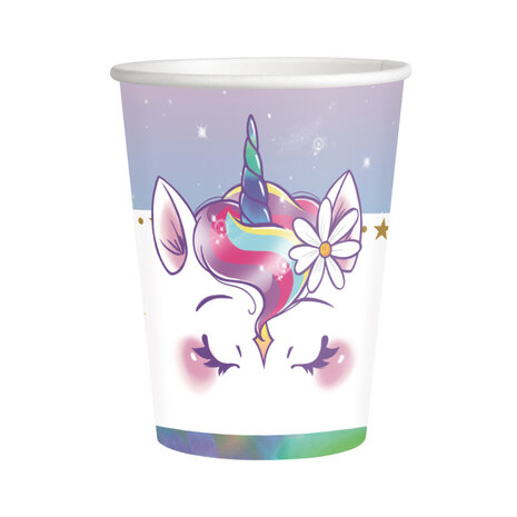 Riethmüller Unicorn Dreams Becher 250 ml | 8 Stück