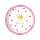 Procos Party Borden Little Princess 20cm | 8 stuks Procos Party Borden Little Princess 20cm | 8 stuks