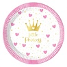 Procos Party Little Princess Teller 20 cm | 8 Stück