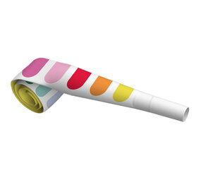 Folat Roltongen Stripetastic 27cm | 6 stuks Folat Roltongen Stripetastic 27cm | 6 stuks