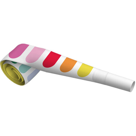 Folat Roltongen Stripetastic 27cm | 6 stuks