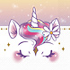 Riethmüller Serviettes Licorne Rêves de Licorne 33x33cm | 16 pièces