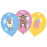 Riethmüller Ballons de fête à la ferme 28 cm | 6 pièces
