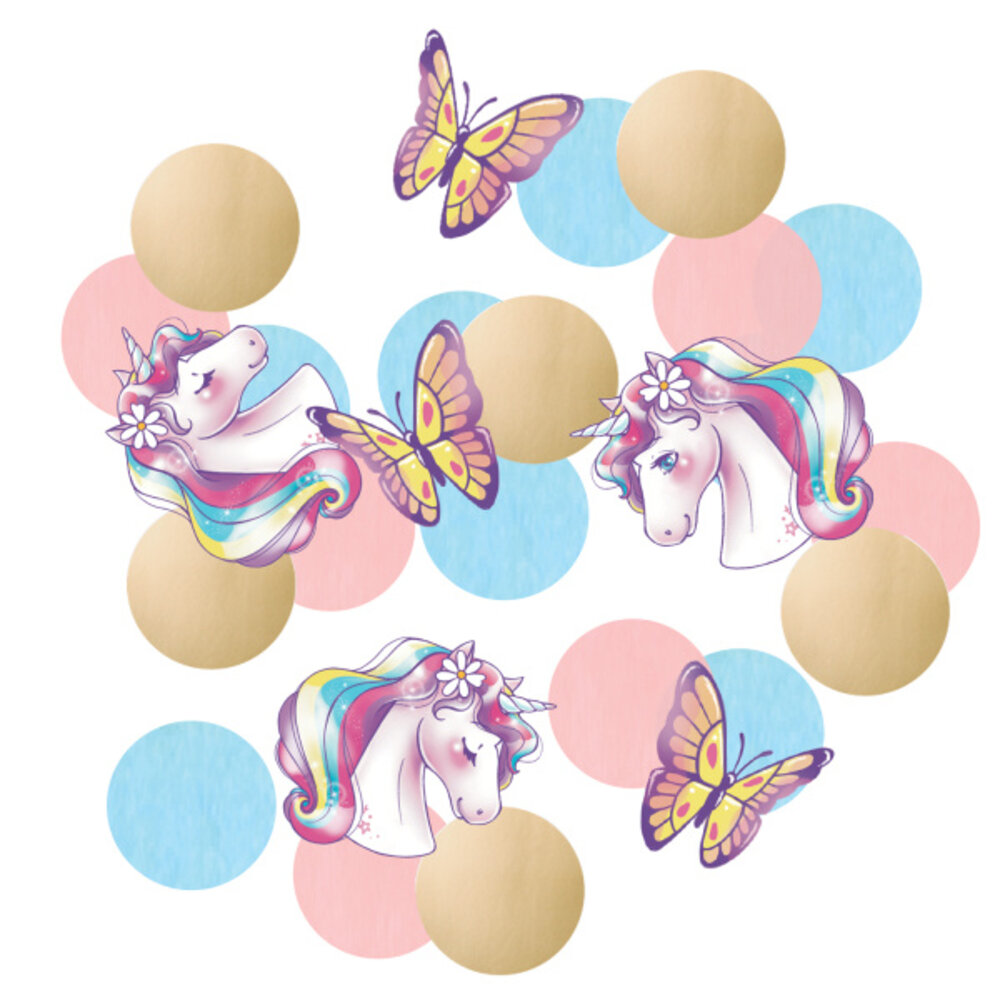 Riethmüller Eenhoorn Confetti Unicorn Dreams  | per zakje Riethmüller Eenhoorn Confetti Unicorn Dreams  | per zakje