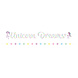 Riethmüller Eenhoorn Letterslinger Unicorn Dreams 2mtr | 2 stuks Riethmüller Eenhoorn Letterslinger Unicorn Dreams 2mtr | 2 stuks