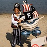 Folat Pirate Ship Standing Foil Balloon 70x81cm | per piece Folat Pirate Ship Standing Foil Balloon 70x81cm | per piece