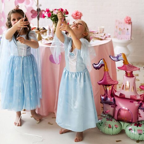 Folat Prinsessen Kasteel Staande Folieballon 65x90cm | per stuk