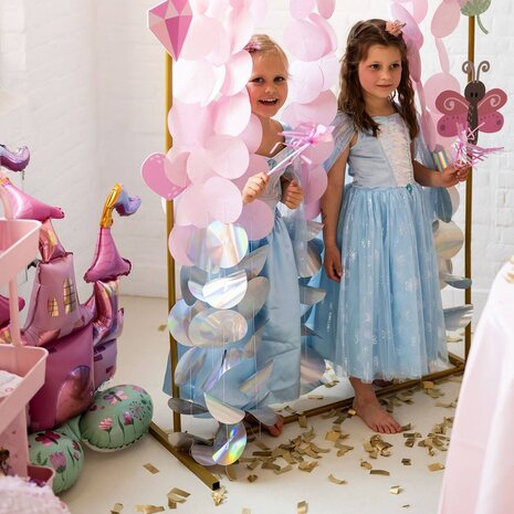 Folat Prinsessen Kasteel Staande Folieballon 65x90cm | per stuk