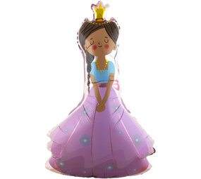 Folat Prinzessin SuperShape Folienballon 55x85cm | pro Stück
