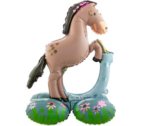 Folat Standing Horse Foil Balloon 53x74cm | per piece