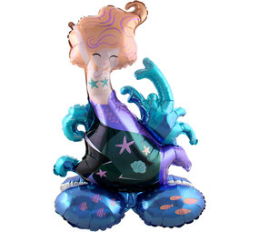 Folat Mermaid Standing Foil Balloon 55x80cm | per piece