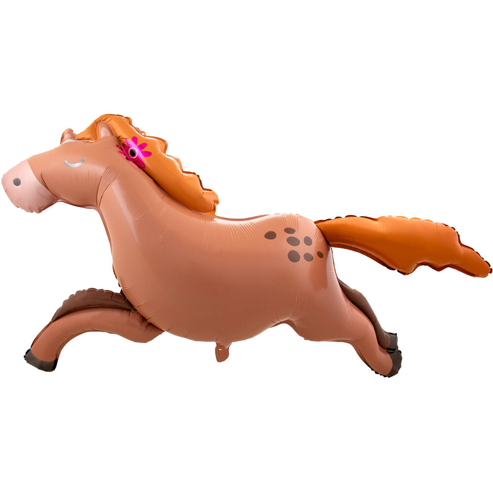 Folat Paard SuperShape Folie Ballon 85x124cm | per stuk
