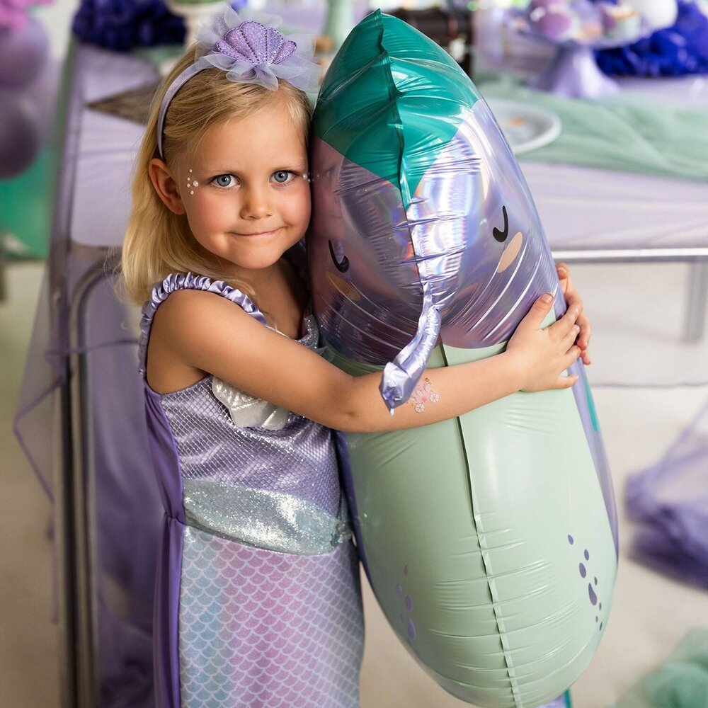 Folat Zeepaard SuperShape Folie Ballon 38x100cm | per stuk Folat Zeepaard SuperShape Folie Ballon 38x100cm | per stuk