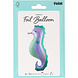 Folat Seahorse SuperShape Foil Balloon 38x100cm | per piece