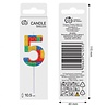Godan Bougie Lego numéro 5 3,5 x 10,5 cm | à l'unité Godan Bougie Lego numéro 5 3,5 x 10,5 cm | à l'unité