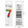 Godan Bougie Lego numéro 7 3,5 x 10,5 cm | à l'unité Godan Bougie Lego numéro 7 3,5 x 10,5 cm | à l'unité