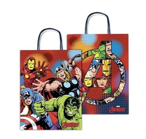 Haza - Witbaard Avengers Uitdeelzakje 21x16cm | per stuk