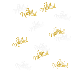 Paper Dreams Confettis « Just Married » | 14 grammes