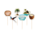 Paper Dreams Cocktail Prikkers Summer Vibes 6,5cm | 16 stuks Paper Dreams Cocktail Prikkers Summer Vibes 6,5cm | 16 stuks