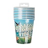 Paper Dreams Summer Vibes Becher 200 ml | 8 Stück Paper Dreams Summer Vibes Becher 200 ml | 8 Stück