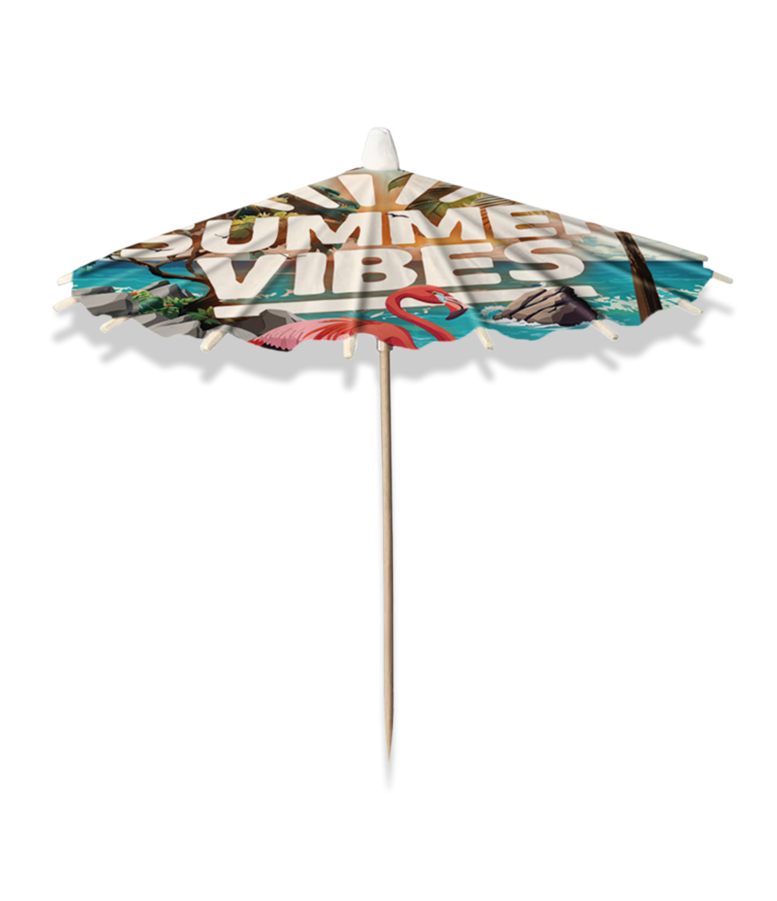 Paper Dreams Parasols à cocktails Ambiance estivale 10 cm | 8 pièces