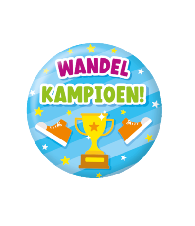 Paper Dreams Walking Champion Button 5.5cm | per piece