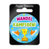 Paper Dreams Walking Champion Knopf 5,5 cm | pro Stück