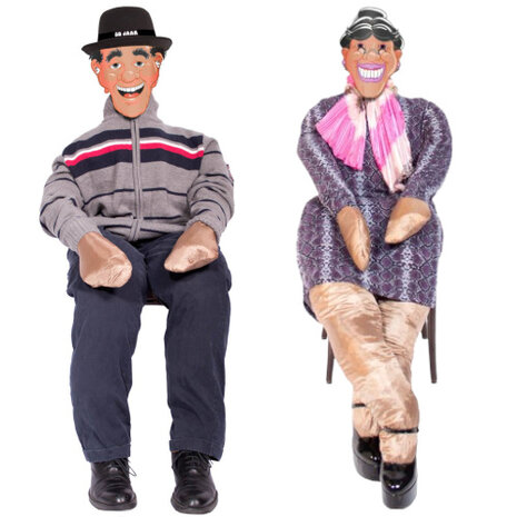 Folat Opvulbare Abraham of Sarah Pop 185cm | per stuk Folat Opvulbare Abraham of Sarah Pop 185cm | per stuk