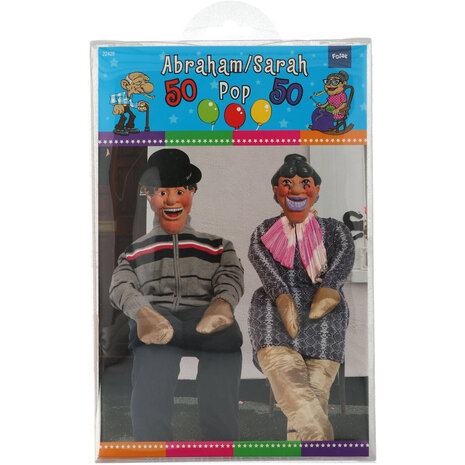 Folat Opvulbare Abraham of Sarah Pop 185cm | per stuk Folat Opvulbare Abraham of Sarah Pop 185cm | per stuk