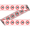 Folat Afzetlint 30 jaar Verkeersbord | 15 meter Folat Afzetlint 30 jaar Verkeersbord | 15 meter