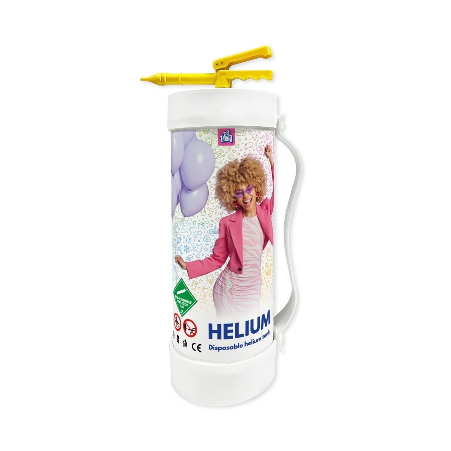Helium ballon standaard - Bumble Fun | Ballondecoraties en Confetti