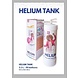 Paper Dreams Helium tank voor 50 ballonnen Paper Dreams Helium tank voor 50 ballonnen