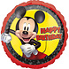 Folat Mickey Mouse Folie Ballon Happy Birthday 45cm | per stuk Folat Mickey Mouse Folie Ballon Happy Birthday 45cm | per stuk