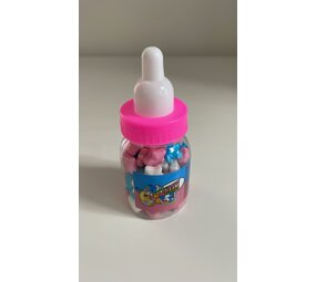 Sweet and Candy Pink Baby Bottle with Candies 40g | per piece