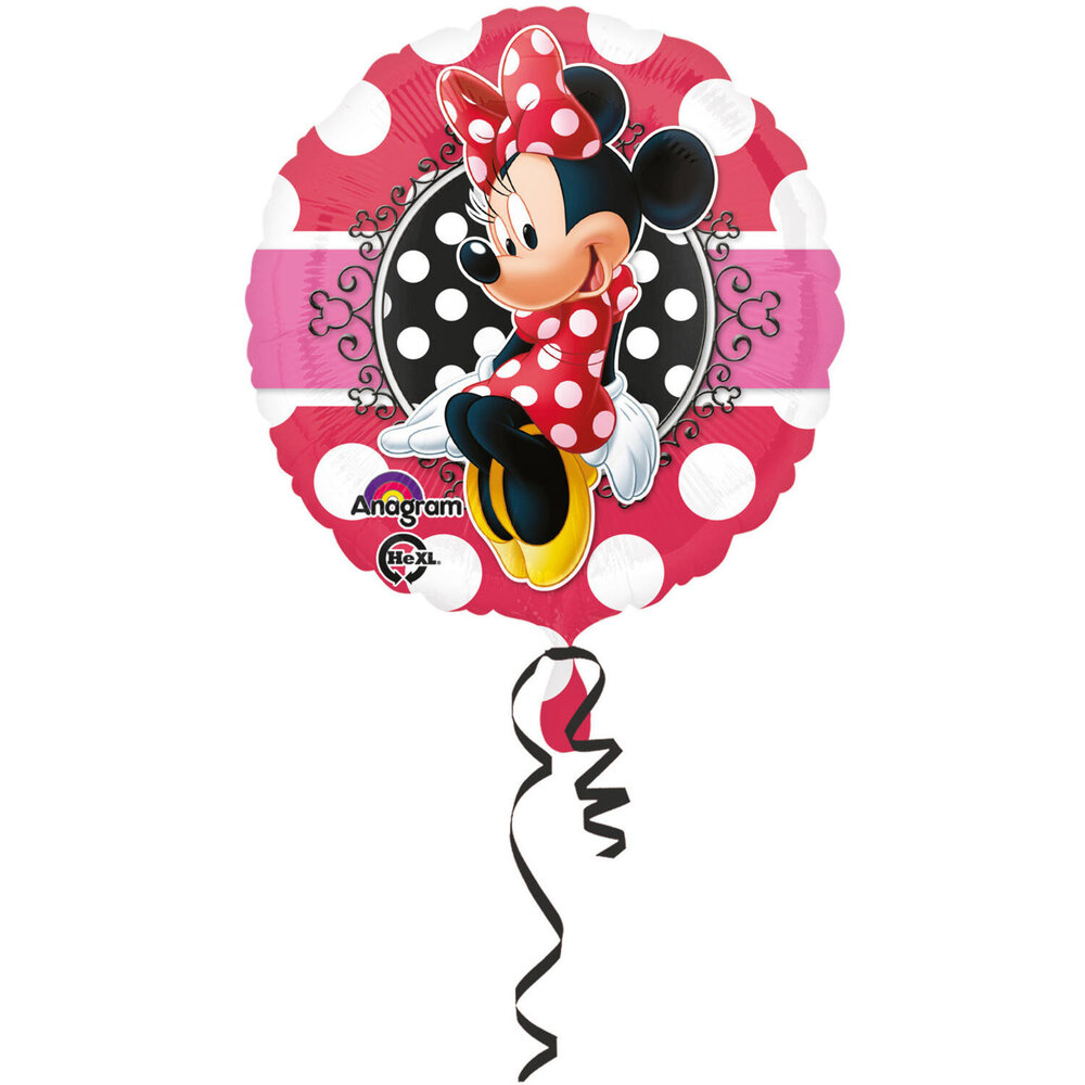 Folat Ballon Minnie Mouse en aluminium 45 cm | à l'unité