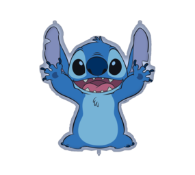 Folat Stitch SuperShape Folie Ballon 78x67cm | per stuk Folat Stitch SuperShape Folie Ballon 78x67cm | per stuk