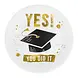 Boland Borden Geslaagd Yes You Did It 23cm | 8 stuks Boland Borden Geslaagd Yes You Did It 23cm | 8 stuks