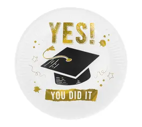 Boland Borden Geslaagd Yes You Did It 23cm | 8 stuks