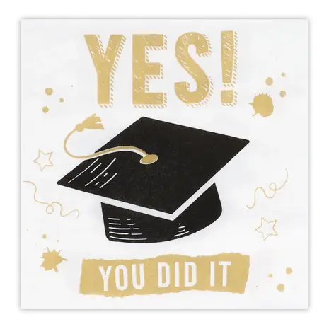 Boland Passing Yes You Did It Napkins 33x33cm | 20 pieces