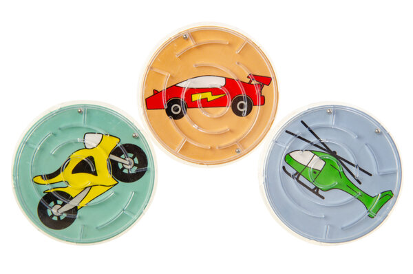 LG Imports Jeu de patience Véhicules 6 cm | 12 pièces