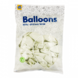 Paper Dreams White Balloons 30cm | 10, 25, 50 or 100 pieces