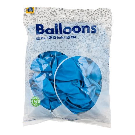 Paper Dreams Lichtblauwe Ballonnen 30cm | 10, 25, 50 of 100 stuks Paper Dreams Lichtblauwe Ballonnen 30cm | 10, 25, 50 of 100 stuks