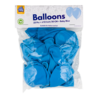 Paper Dreams Ballons bleu clair 30 cm | 10, 25, 50 ou 100 pièces Paper Dreams Ballons bleu clair 30 cm | 10, 25, 50 ou 100 pièces