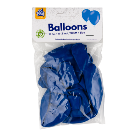 Paper Dreams Blaue Luftballons, 30 cm | 10, 25, 50 oder 100 Stück