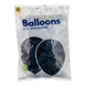 Paper Dreams Ballons métallisés bleu foncé 30 cm | 10, 25, 50 ou 100 pièces